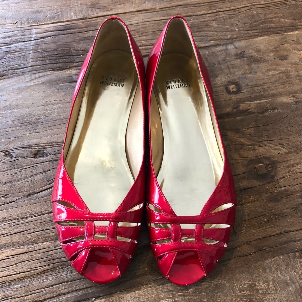 Gorgeous Stuart Weitzman flats, Size 9